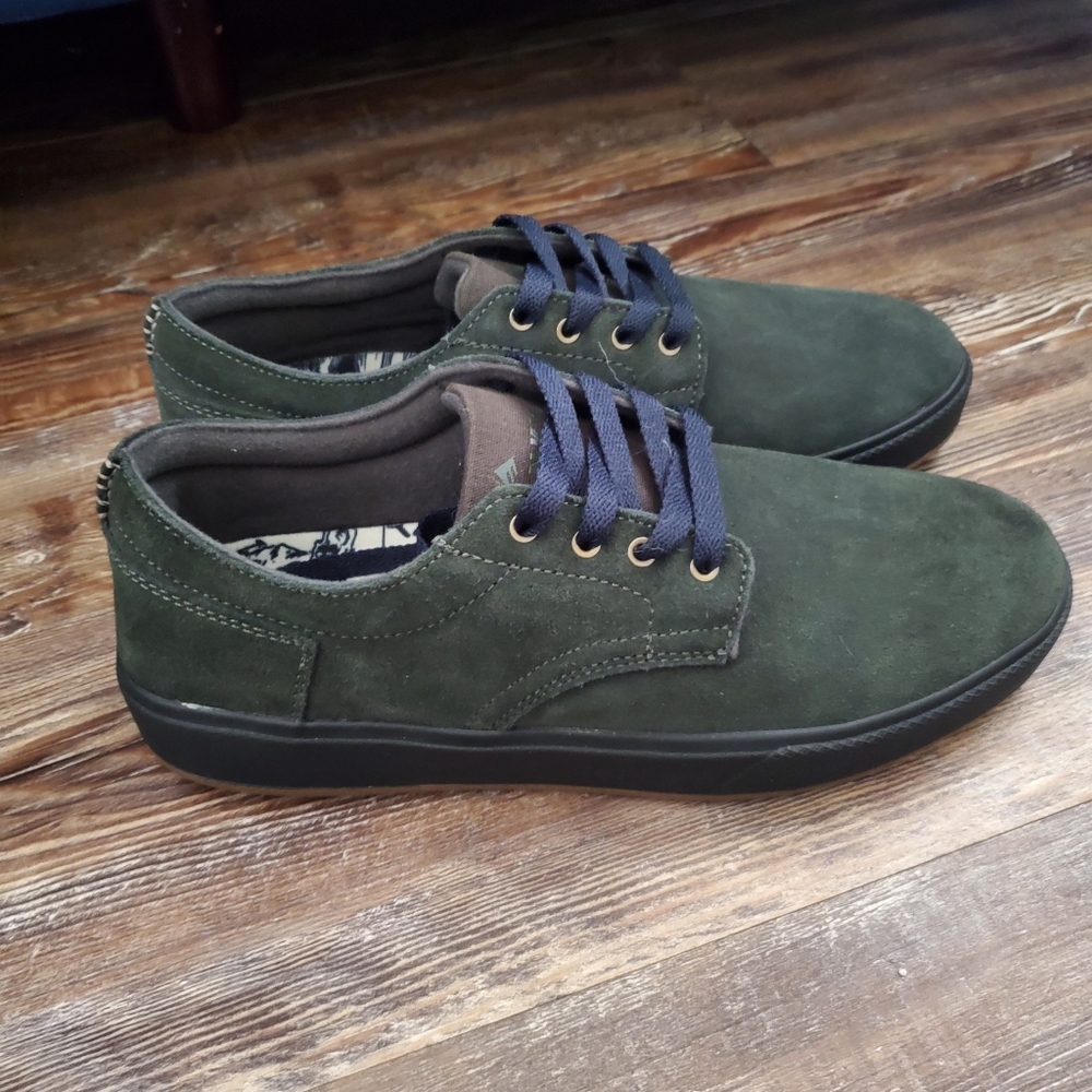 Men's Green Suede Shoes